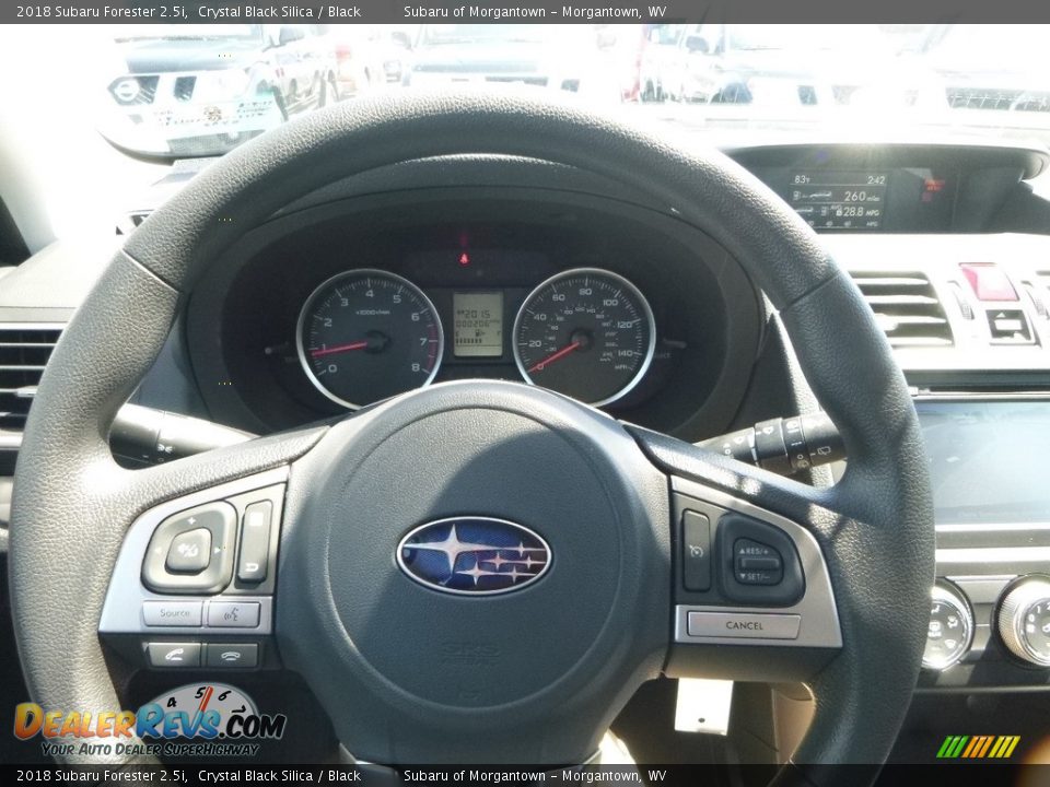 2018 Subaru Forester 2.5i Crystal Black Silica / Black Photo #20