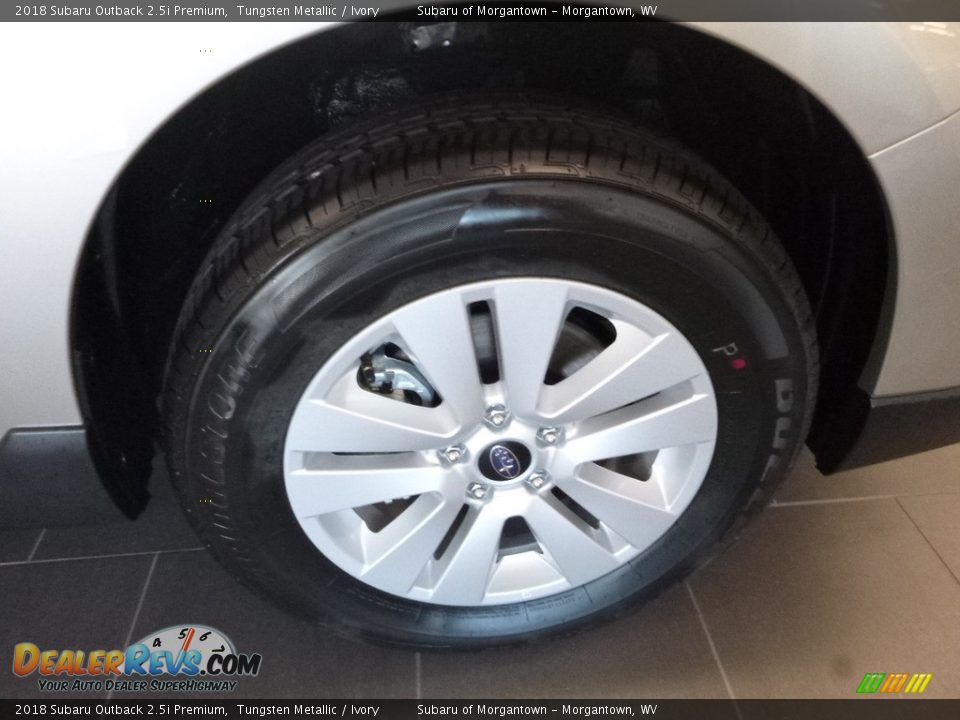 2018 Subaru Outback 2.5i Premium Tungsten Metallic / Ivory Photo #2