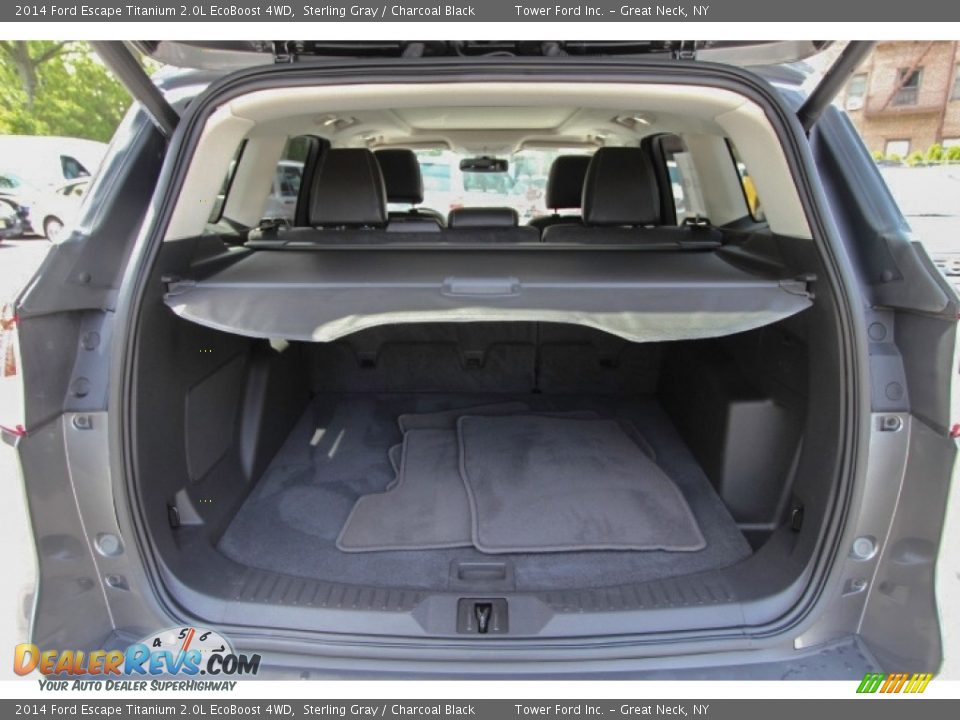 2014 Ford Escape Titanium 2.0L EcoBoost 4WD Sterling Gray / Charcoal Black Photo #9