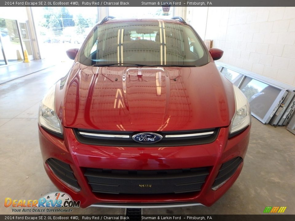 2014 Ford Escape SE 2.0L EcoBoost 4WD Ruby Red / Charcoal Black Photo #5
