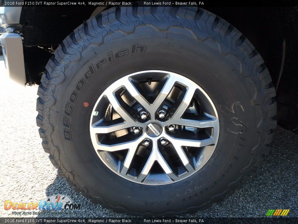 2018 Ford F150 SVT Raptor SuperCrew 4x4 Wheel Photo #9