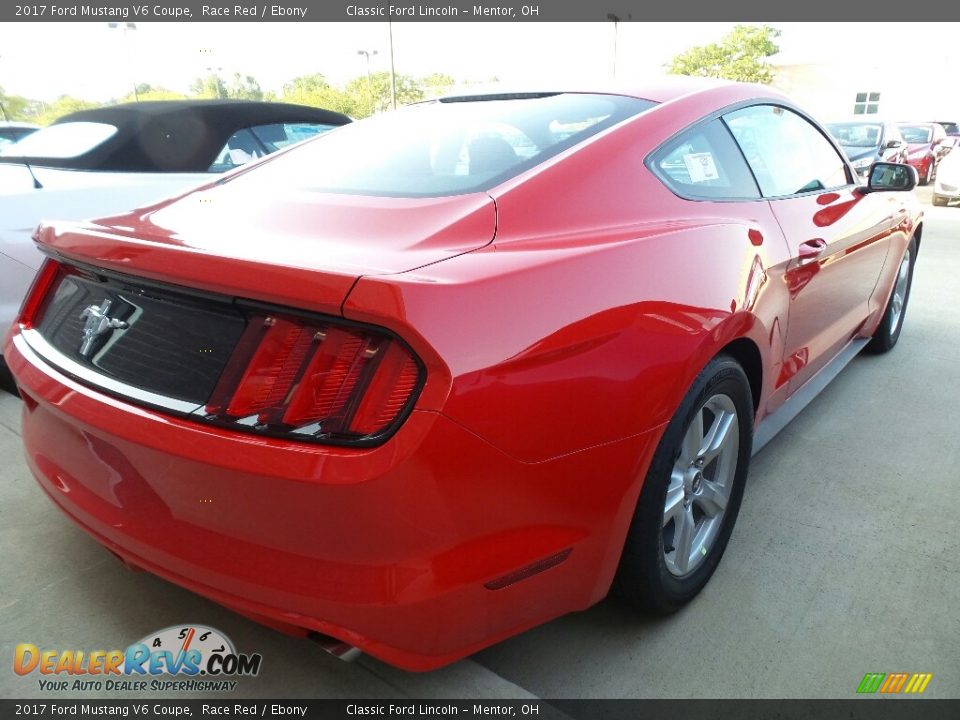 2017 Ford Mustang V6 Coupe Race Red / Ebony Photo #3