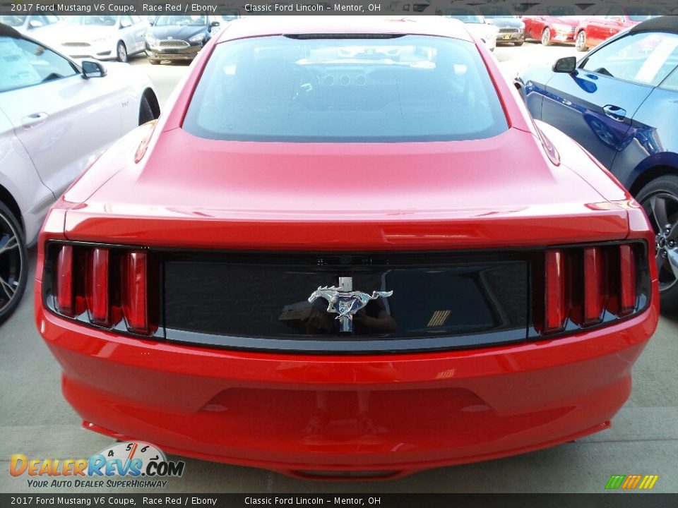 2017 Ford Mustang V6 Coupe Race Red / Ebony Photo #4