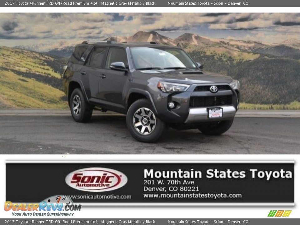 2017 Toyota 4Runner TRD Off-Road Premium 4x4 Magnetic Gray Metallic / Black Photo #1