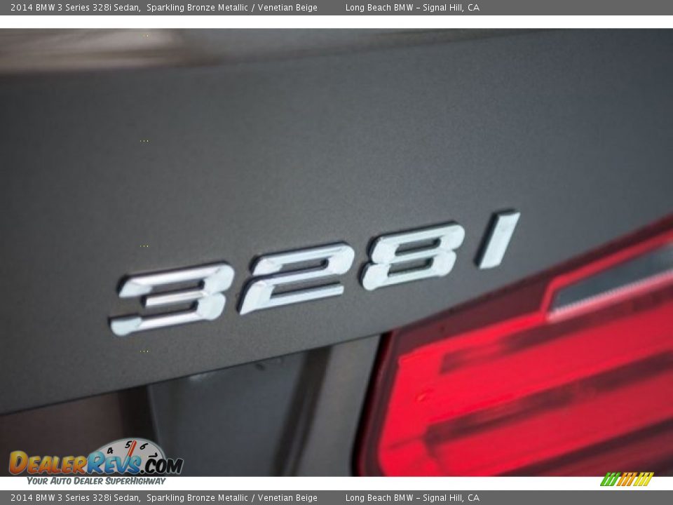 2014 BMW 3 Series 328i Sedan Sparkling Bronze Metallic / Venetian Beige Photo #7