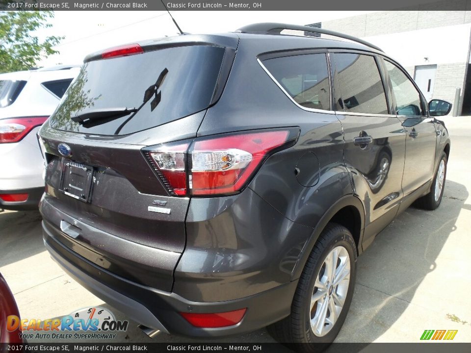 2017 Ford Escape SE Magnetic / Charcoal Black Photo #3