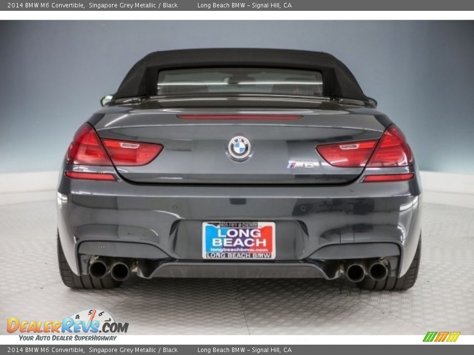 2014 BMW M6 Convertible Singapore Grey Metallic / Black Photo #2