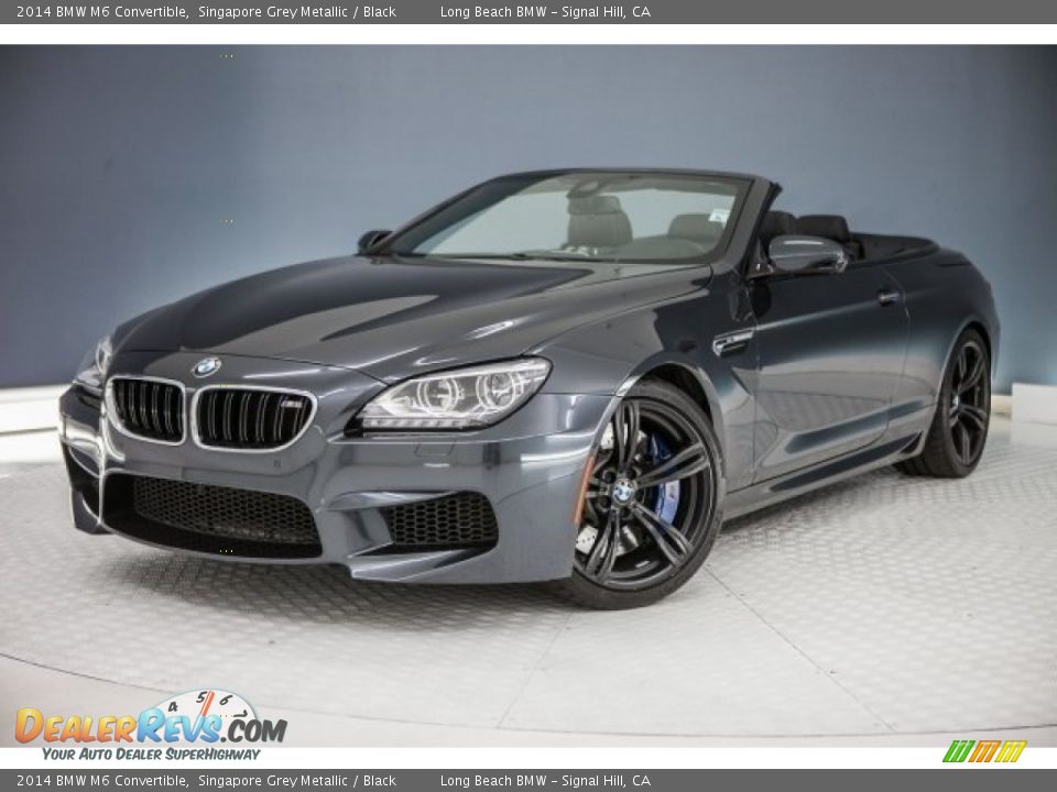 2014 BMW M6 Convertible Singapore Grey Metallic / Black Photo #3