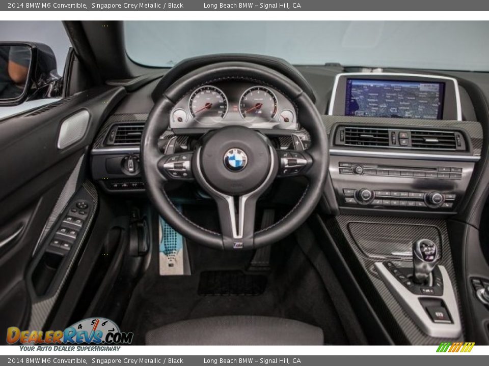 2014 BMW M6 Convertible Singapore Grey Metallic / Black Photo #4