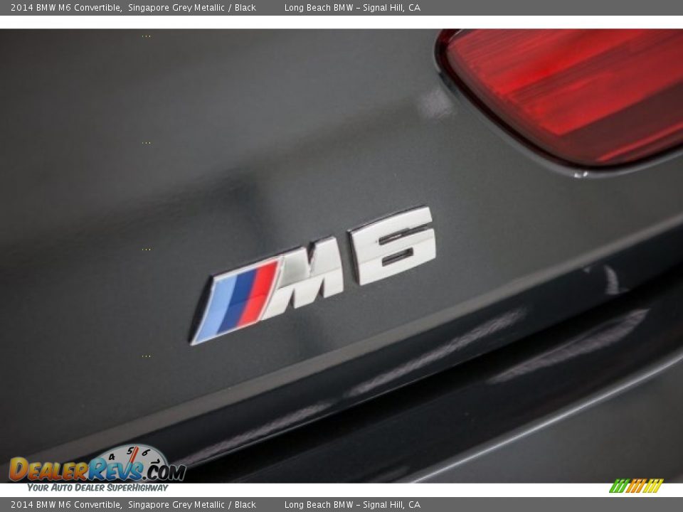 2014 BMW M6 Convertible Singapore Grey Metallic / Black Photo #7