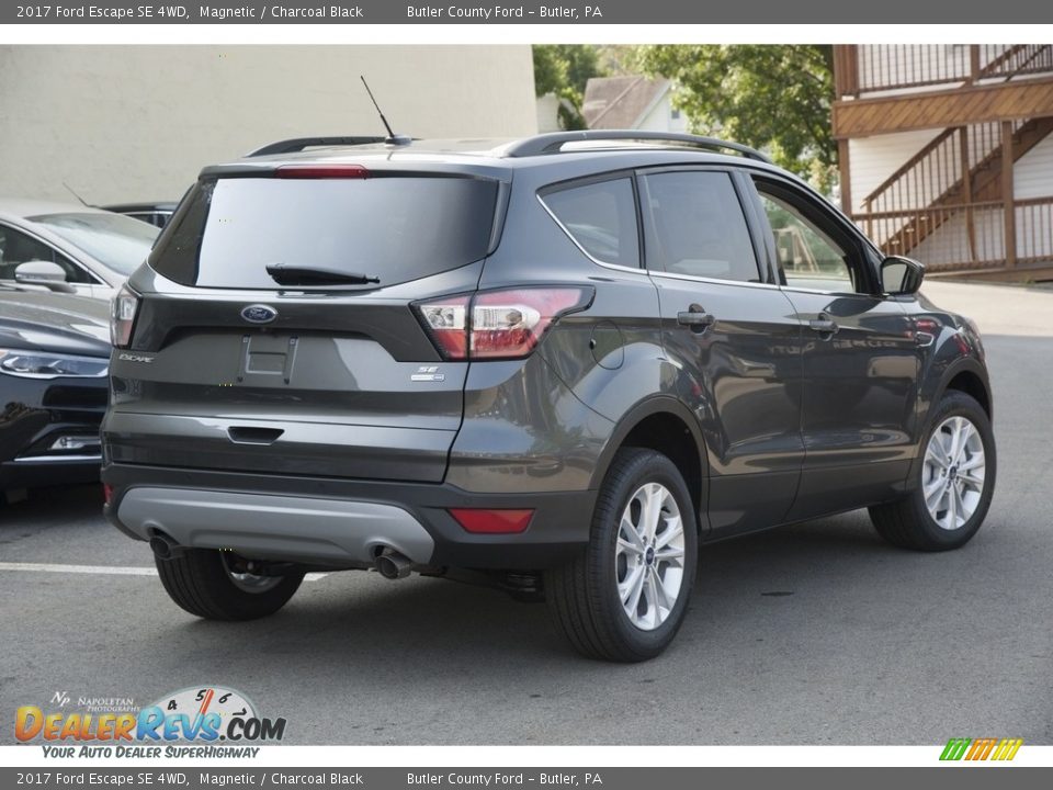 2017 Ford Escape SE 4WD Magnetic / Charcoal Black Photo #4