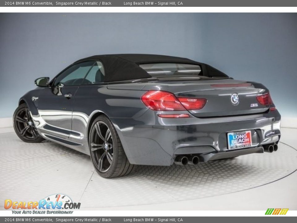 2014 BMW M6 Convertible Singapore Grey Metallic / Black Photo #10