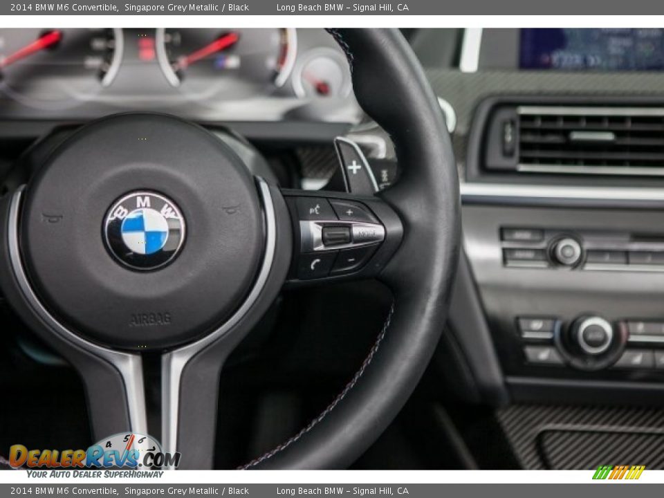 2014 BMW M6 Convertible Singapore Grey Metallic / Black Photo #14