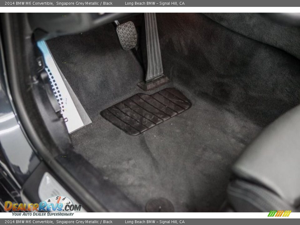 2014 BMW M6 Convertible Singapore Grey Metallic / Black Photo #16