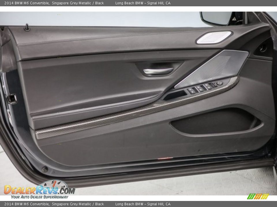 2014 BMW M6 Convertible Singapore Grey Metallic / Black Photo #17
