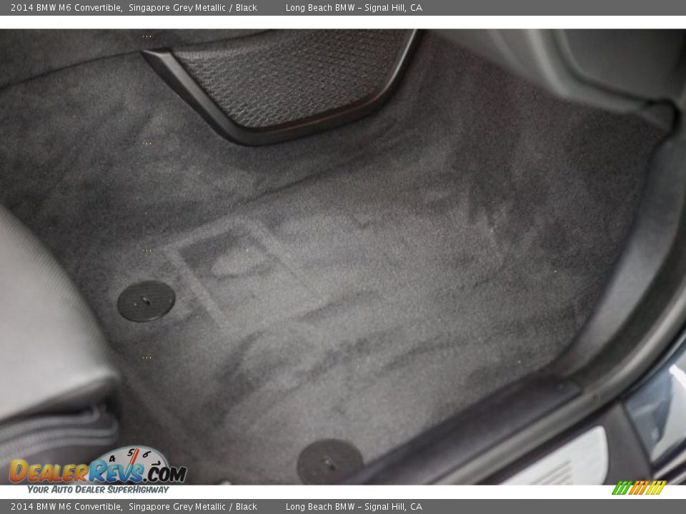2014 BMW M6 Convertible Singapore Grey Metallic / Black Photo #20