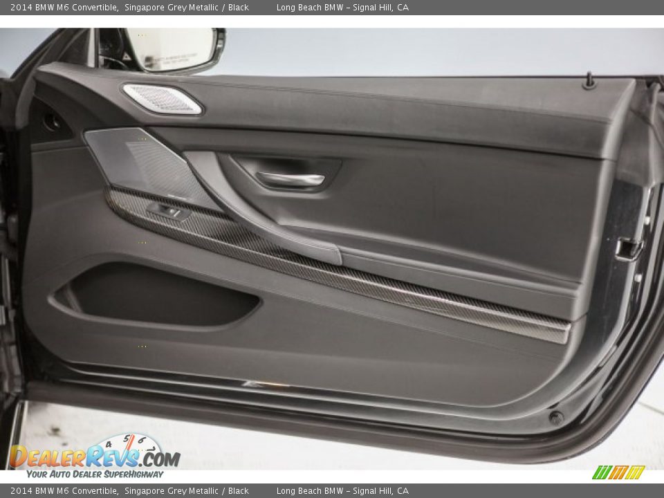 2014 BMW M6 Convertible Singapore Grey Metallic / Black Photo #21