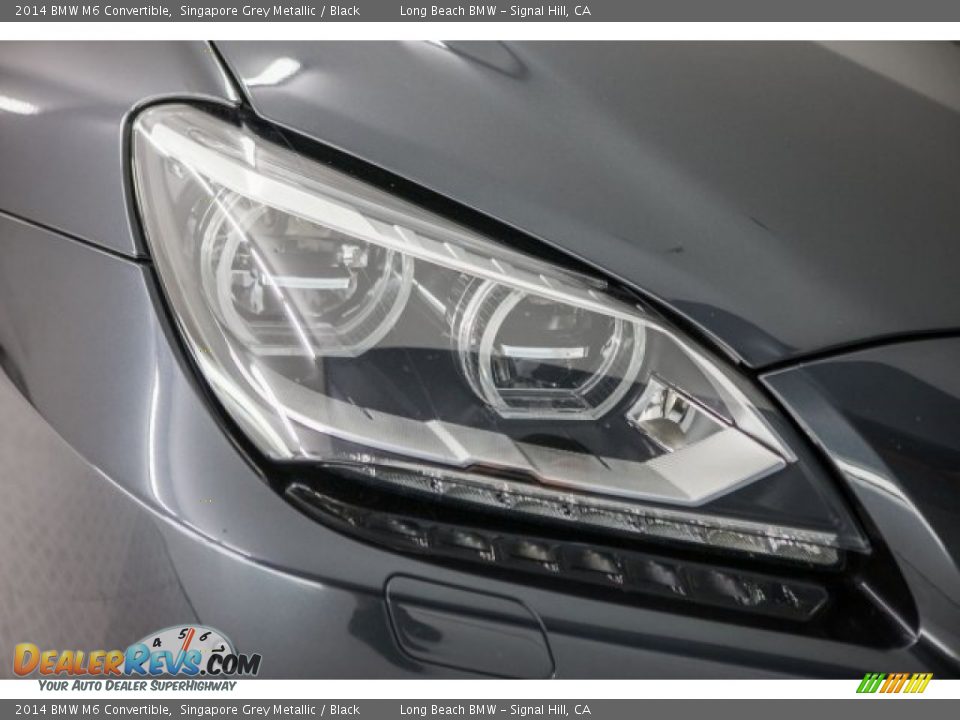 2014 BMW M6 Convertible Singapore Grey Metallic / Black Photo #23