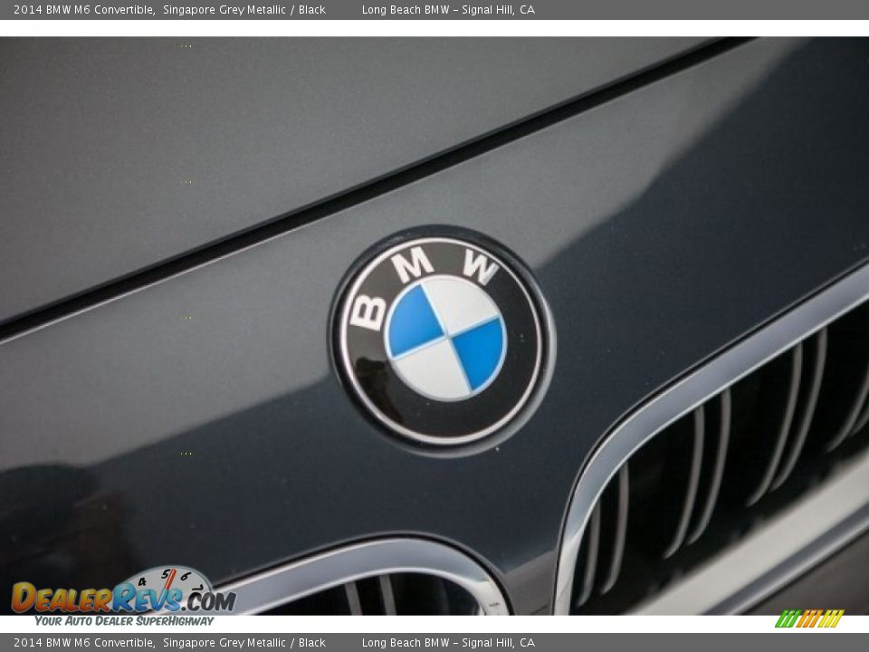 2014 BMW M6 Convertible Singapore Grey Metallic / Black Photo #24
