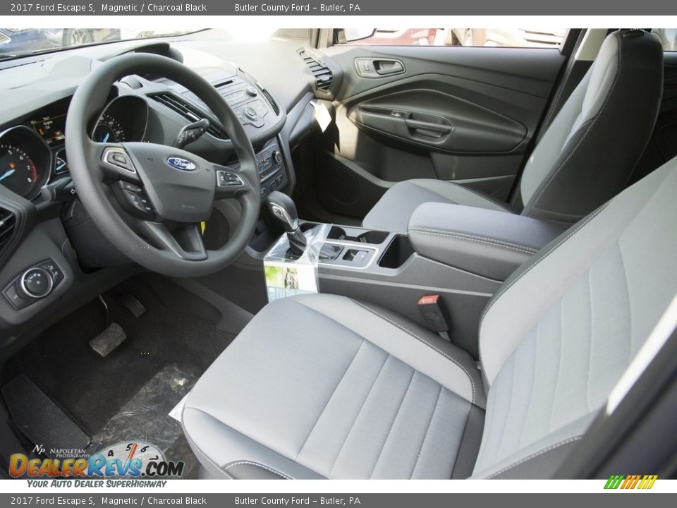 2017 Ford Escape S Magnetic / Charcoal Black Photo #5