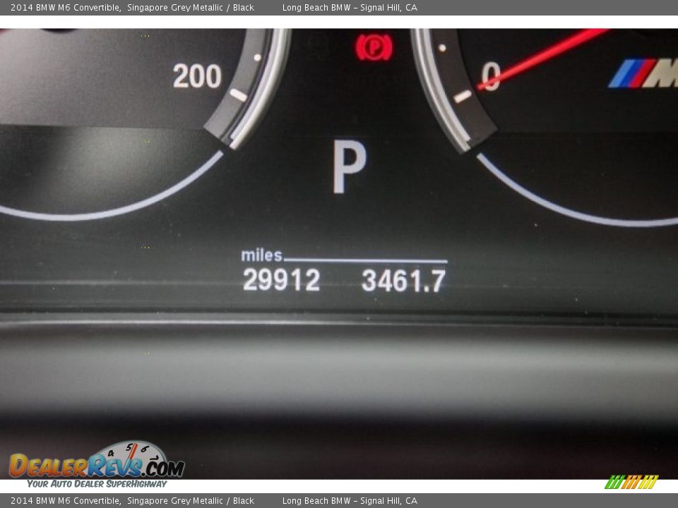 2014 BMW M6 Convertible Singapore Grey Metallic / Black Photo #29