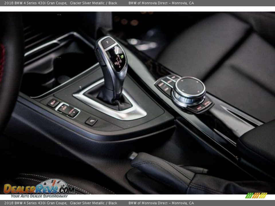 2018 BMW 4 Series 430i Gran Coupe Glacier Silver Metallic / Black Photo #7