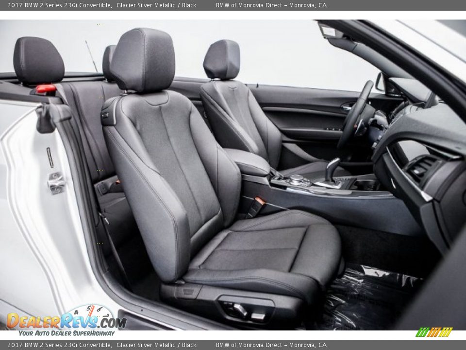 Black Interior - 2017 BMW 2 Series 230i Convertible Photo #2