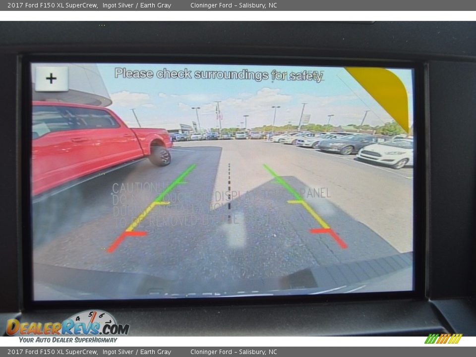 2017 Ford F150 XL SuperCrew Ingot Silver / Earth Gray Photo #14