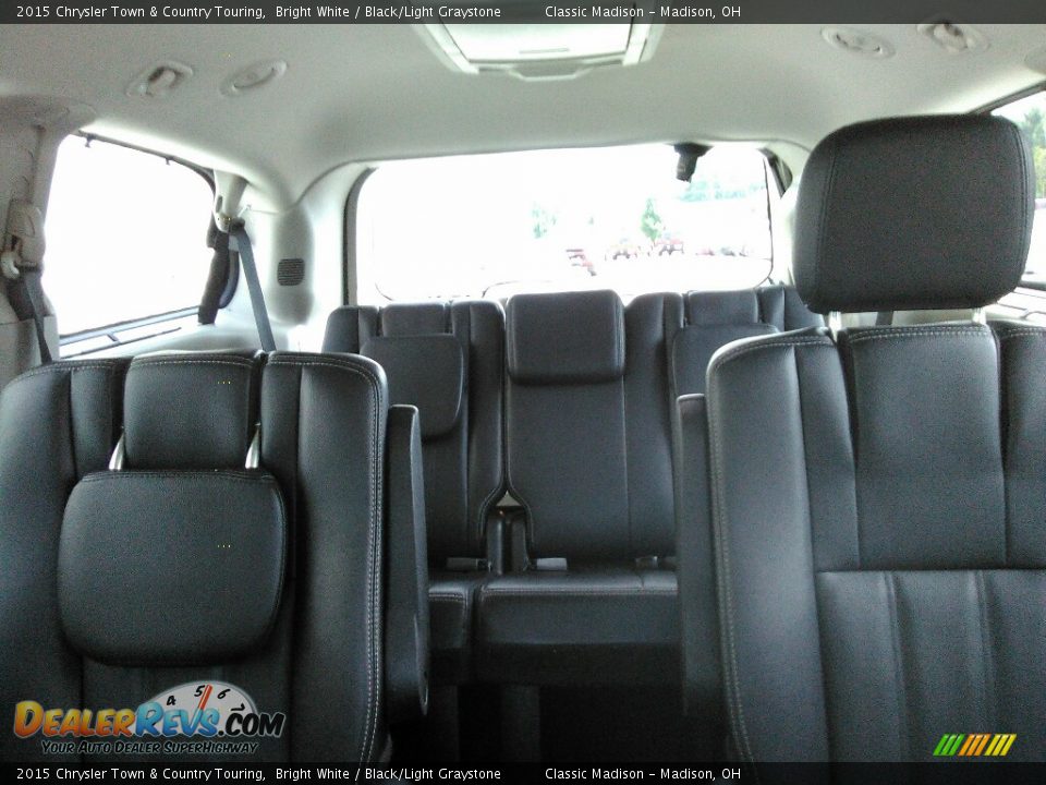 2015 Chrysler Town & Country Touring Bright White / Black/Light Graystone Photo #13