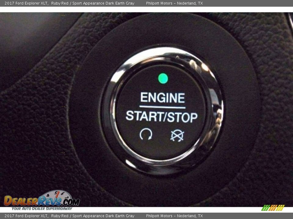 2017 Ford Explorer XLT Ruby Red / Sport Appearance Dark Earth Gray Photo #16