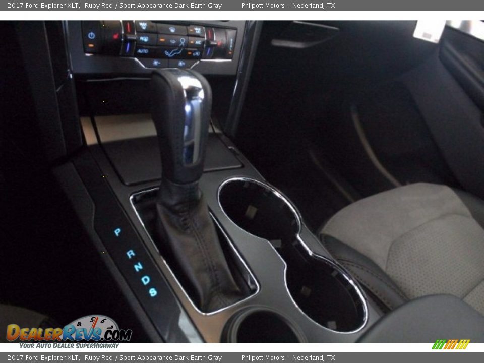 2017 Ford Explorer XLT Ruby Red / Sport Appearance Dark Earth Gray Photo #21