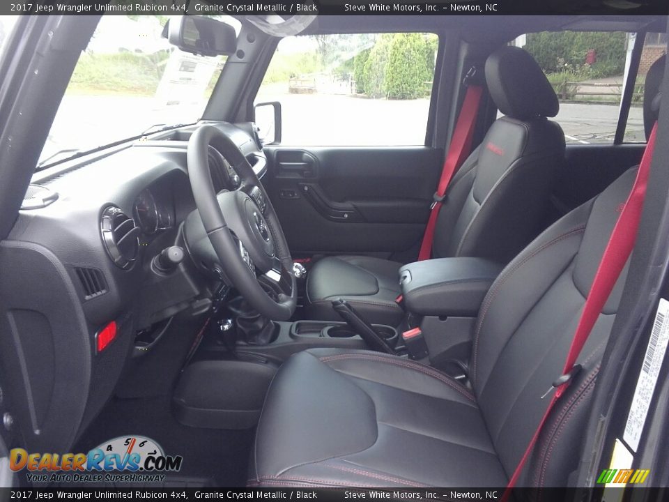 2017 Jeep Wrangler Unlimited Rubicon 4x4 Granite Crystal Metallic / Black Photo #9