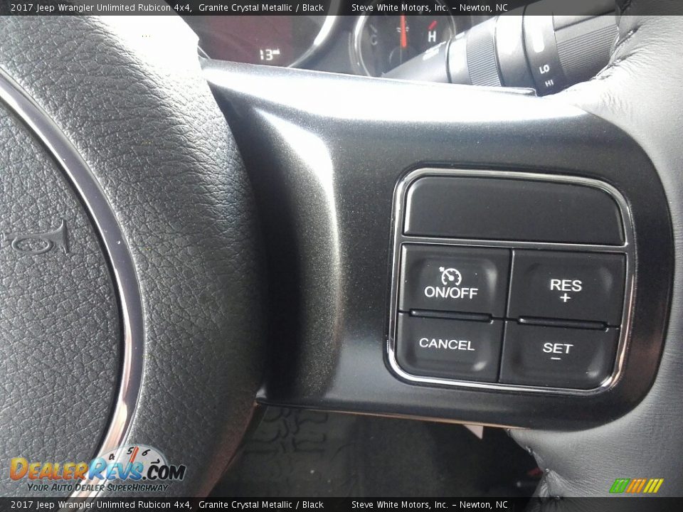 2017 Jeep Wrangler Unlimited Rubicon 4x4 Granite Crystal Metallic / Black Photo #18