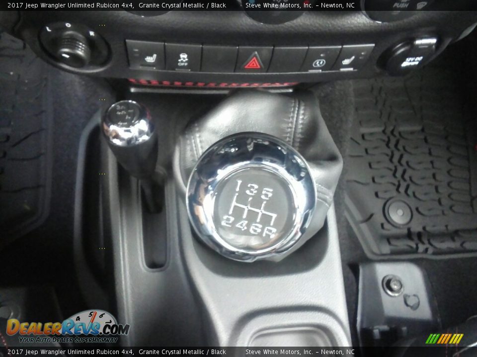 2017 Jeep Wrangler Unlimited Rubicon 4x4 Granite Crystal Metallic / Black Photo #23
