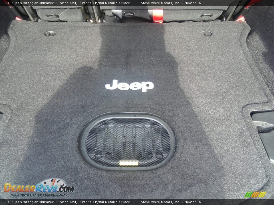 2017 Jeep Wrangler Unlimited Rubicon 4x4 Granite Crystal Metallic / Black Photo #27
