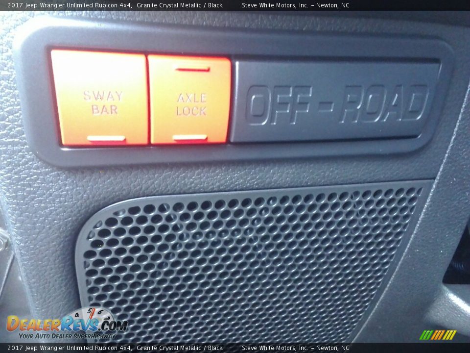 2017 Jeep Wrangler Unlimited Rubicon 4x4 Granite Crystal Metallic / Black Photo #28