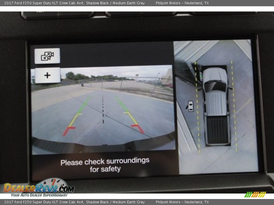 2017 Ford F250 Super Duty XLT Crew Cab 4x4 Shadow Black / Medium Earth Gray Photo #12