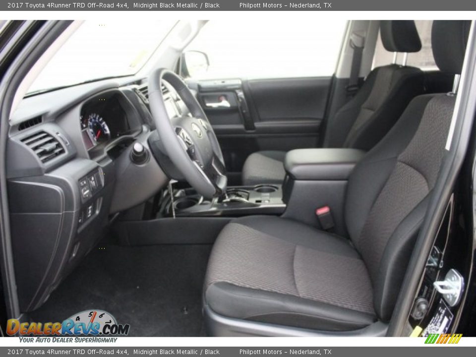 2017 Toyota 4Runner TRD Off-Road 4x4 Midnight Black Metallic / Black Photo #12
