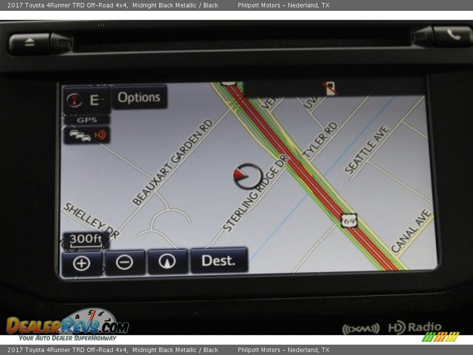 2017 Toyota 4Runner TRD Off-Road 4x4 Midnight Black Metallic / Black Photo #14
