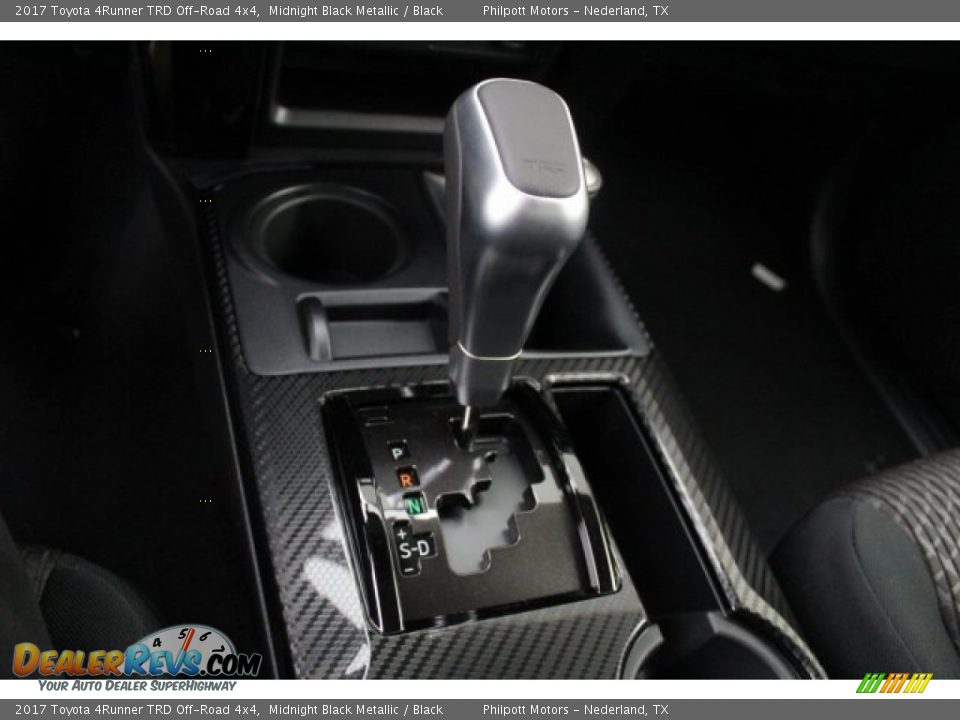 2017 Toyota 4Runner TRD Off-Road 4x4 Midnight Black Metallic / Black Photo #17