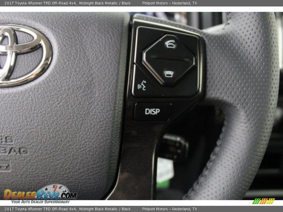 2017 Toyota 4Runner TRD Off-Road 4x4 Midnight Black Metallic / Black Photo #20