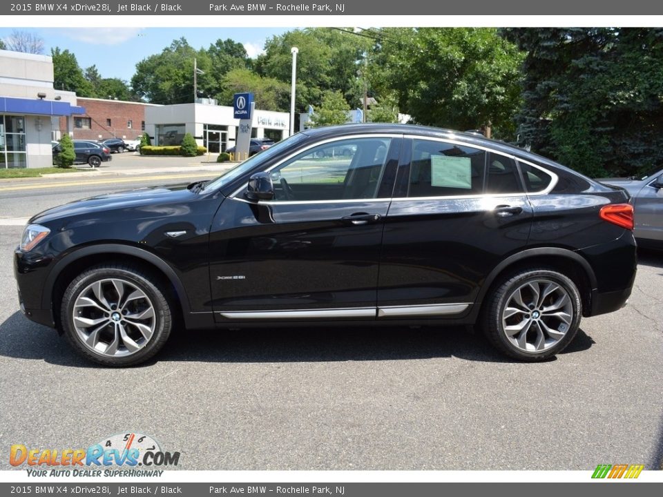 2015 BMW X4 xDrive28i Jet Black / Black Photo #5