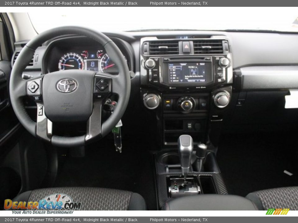 2017 Toyota 4Runner TRD Off-Road 4x4 Midnight Black Metallic / Black Photo #25