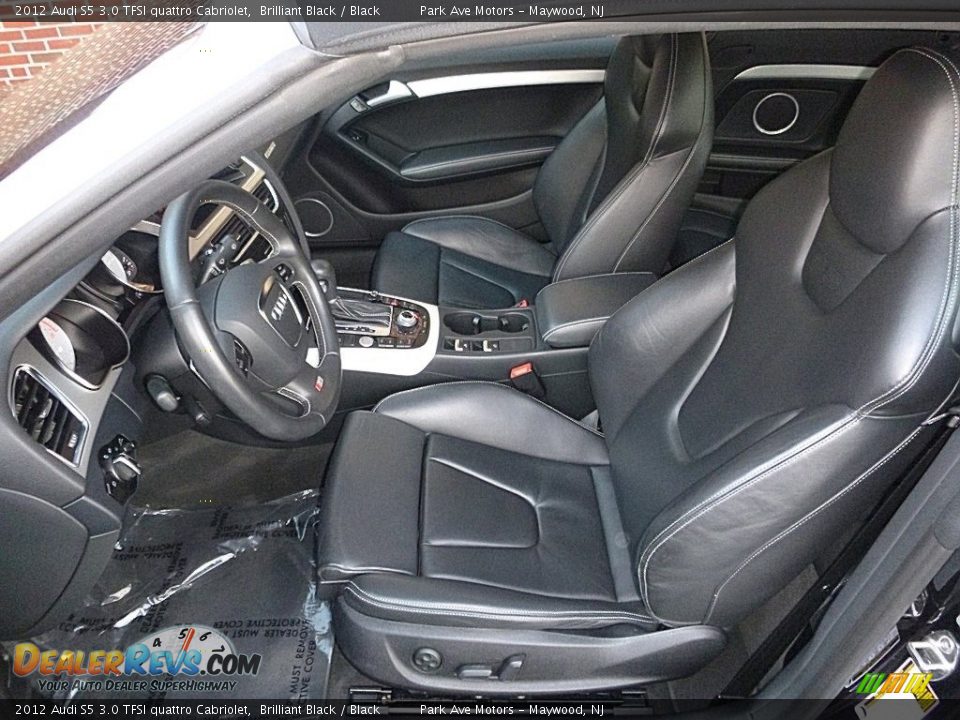 2012 Audi S5 3.0 TFSI quattro Cabriolet Brilliant Black / Black Photo #19