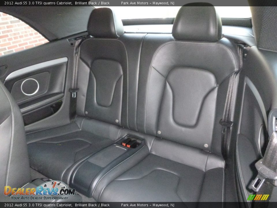2012 Audi S5 3.0 TFSI quattro Cabriolet Brilliant Black / Black Photo #21