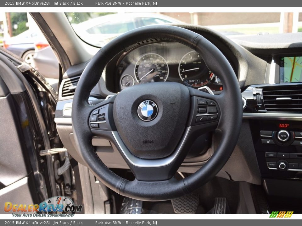 2015 BMW X4 xDrive28i Jet Black / Black Photo #18