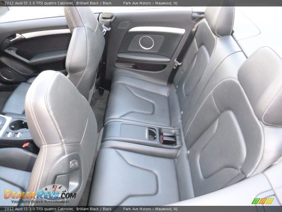 2012 Audi S5 3.0 TFSI quattro Cabriolet Brilliant Black / Black Photo #22