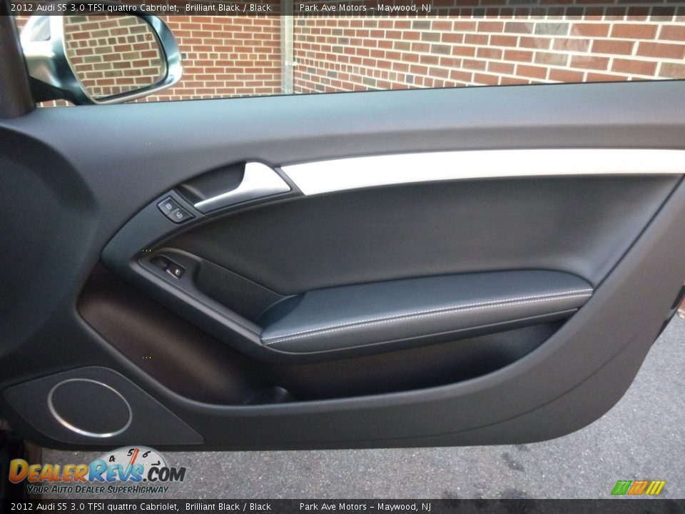 2012 Audi S5 3.0 TFSI quattro Cabriolet Brilliant Black / Black Photo #23