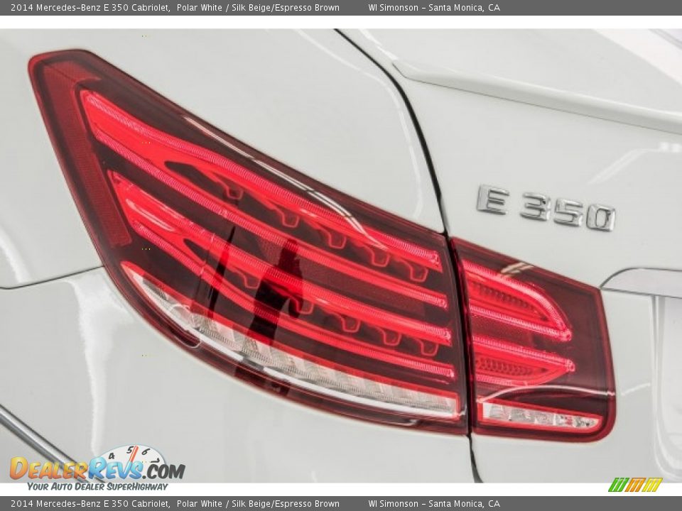 2014 Mercedes-Benz E 350 Cabriolet Polar White / Silk Beige/Espresso Brown Photo #23