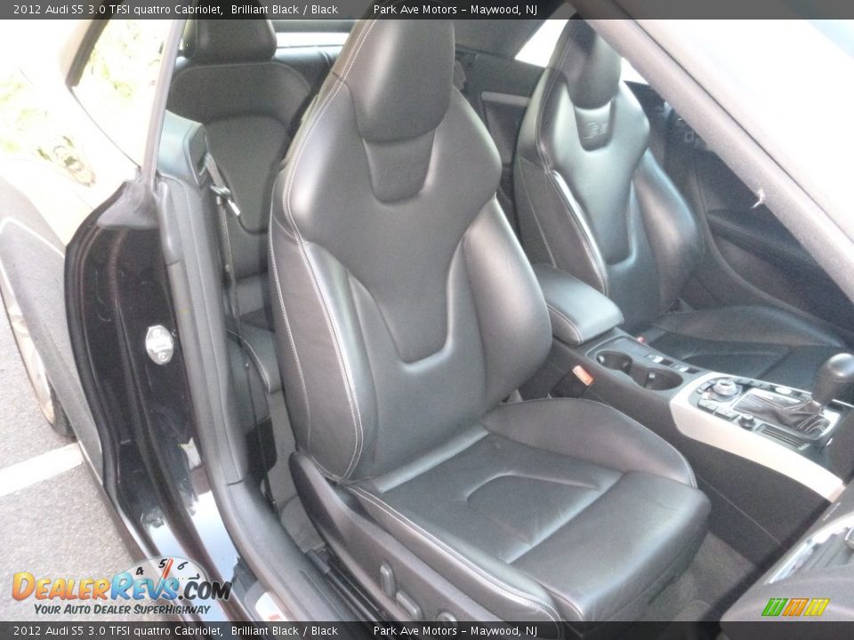 2012 Audi S5 3.0 TFSI quattro Cabriolet Brilliant Black / Black Photo #24